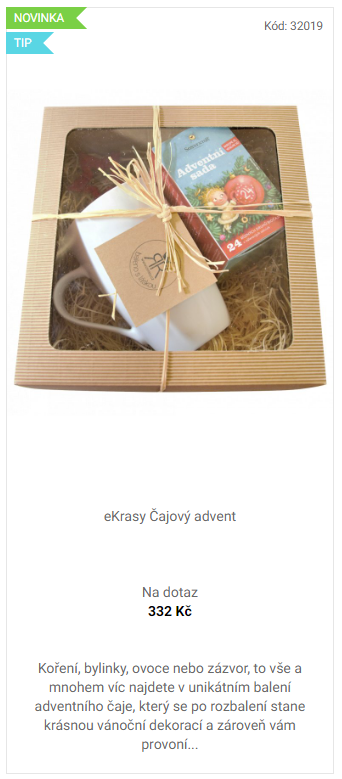 čajový advent